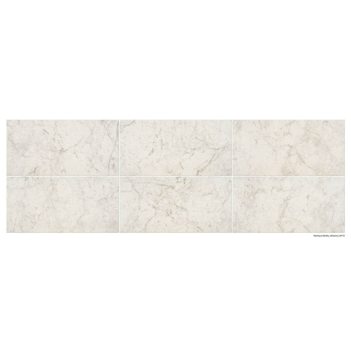 American Olean - Mythique Marble 12 in. x 24 in. Colorbody Porcelain Tile - Altissimo Matte Variation