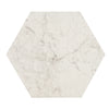 See American Olean - Mythique Marble 8 in. Hexagon Porcelain Tile - Altissimo Matte