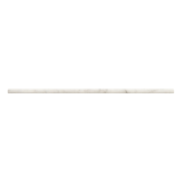 American Olean - Mythique Marble - 1/2 in. x 12 in. Jolly Trim Tile - Altissimo