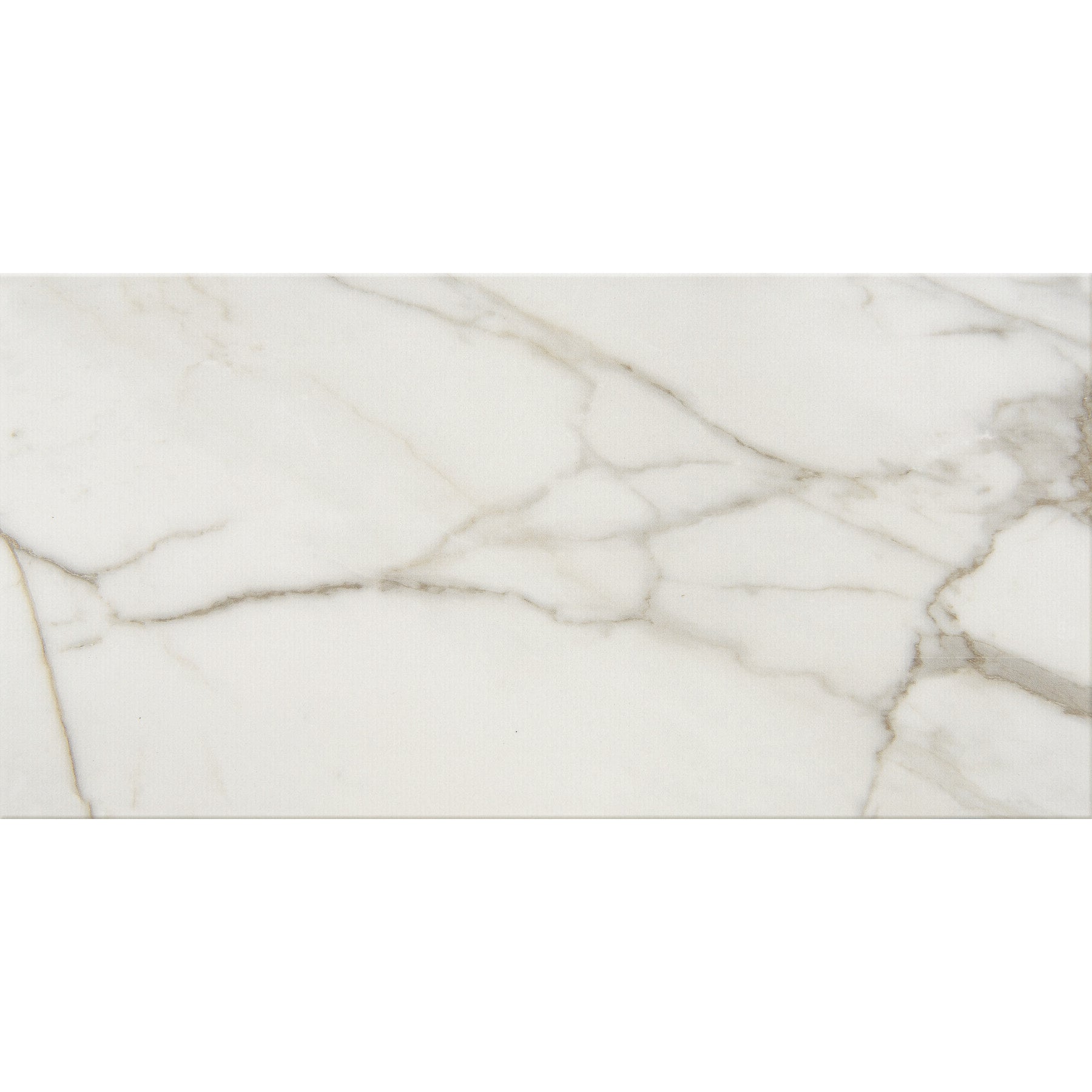 American Olean - Mythique Marble 12 in. x 24 in. Colorbody Porcelain Tile - Calacatta Venecia Polished