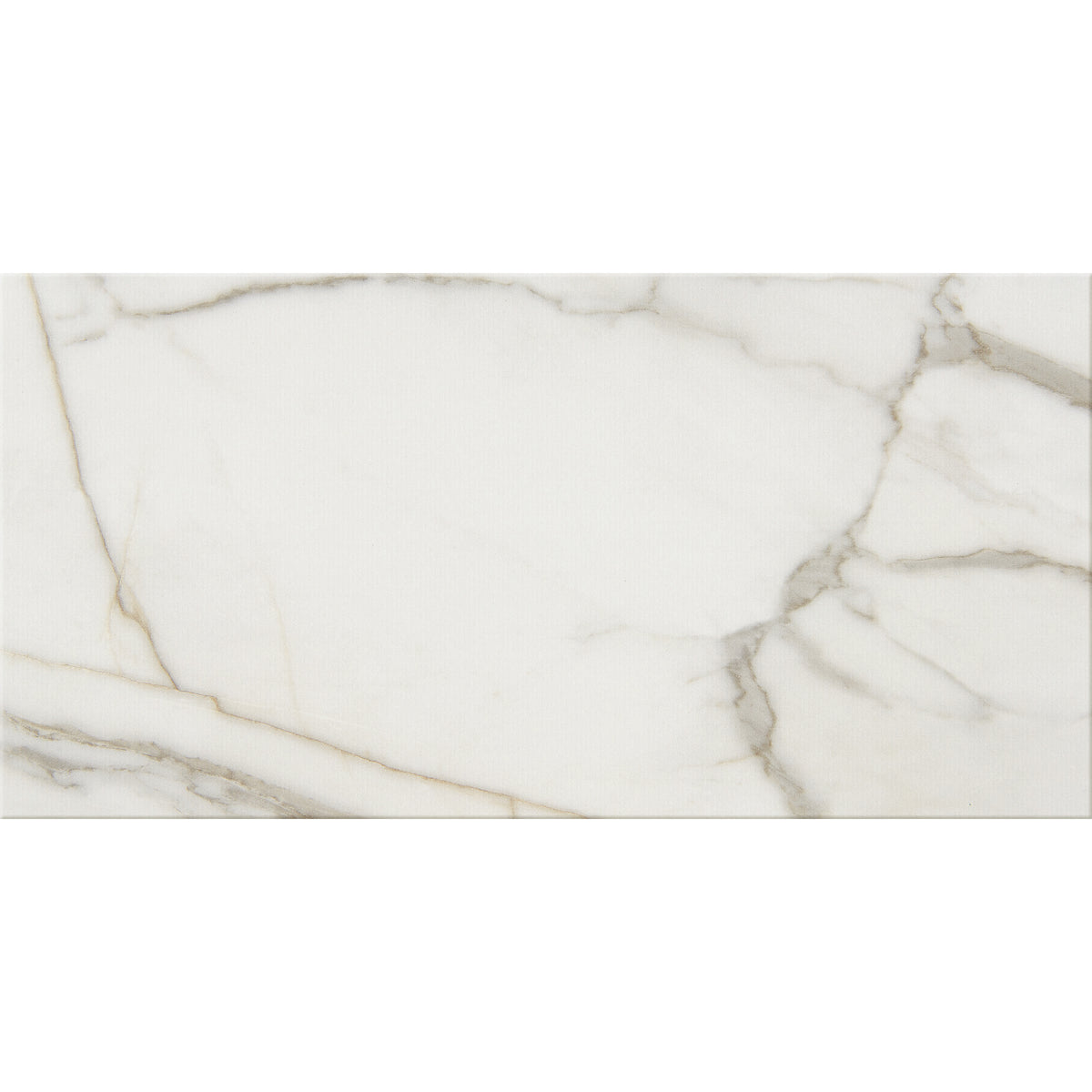 American Olean - Mythique Marble 12 in. x 24 in. Colorbody Porcelain Tile - Calacatta Venecia Matte