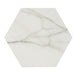 American Olean - Mythique Marble 8 in. Hexagon Porcelain Tile - Calacatta Venecia Matte