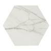 See American Olean - Mythique Marble 8 in. Hexagon Porcelain Tile - Calacatta Venecia Matte