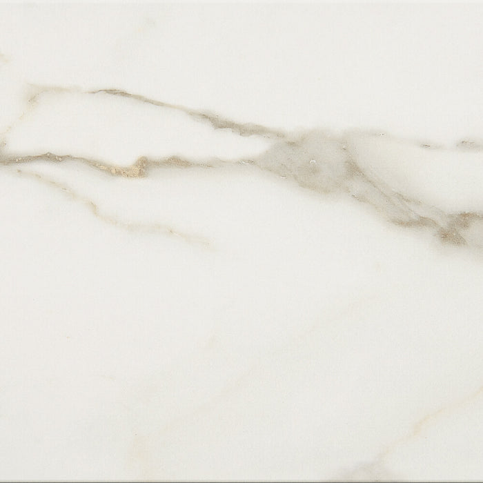 American Olean - Mythique Marble 24 in. x 24 in. Colorbody Porcelain Tile - Calacatta Venecia Polished