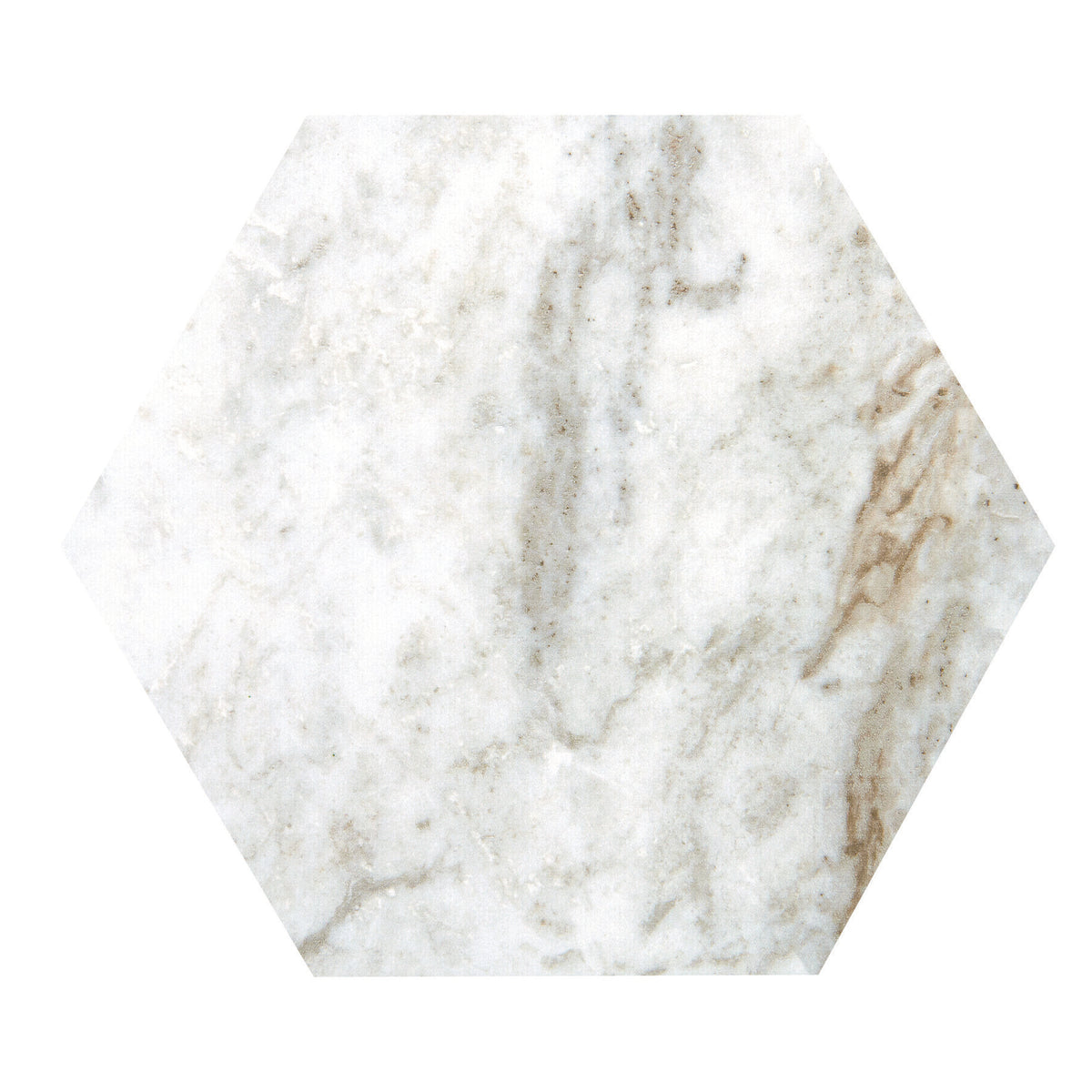 American Olean - Mythique Marble 8 in. Hexagon Porcelain Tile 