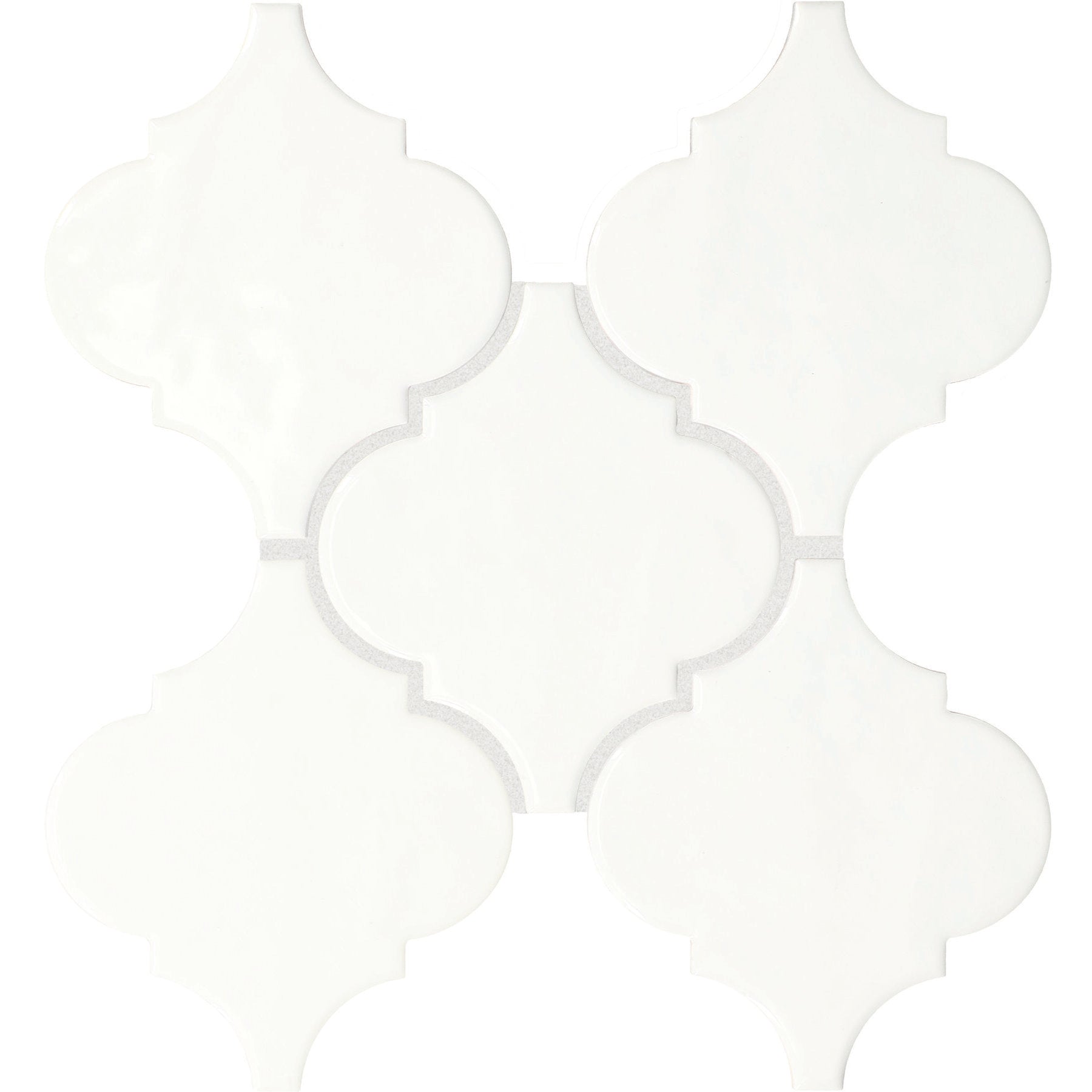 American Olean - Playscapes Arabesque Wall Tile - Meringue PS70
