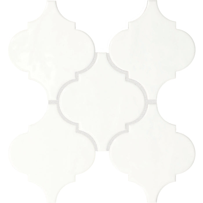 American Olean - Playscapes Arabesque Wall Tile - Meringue PS70