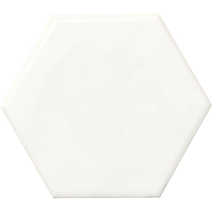 American Olean - Playscapes Hex Wall Tile - Meringue PS70