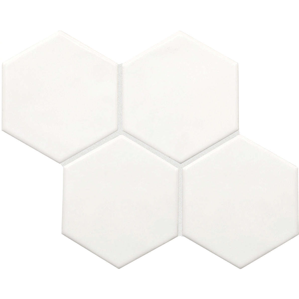 American Olean - Playscapes Hex Wall Tile - Meringue PS70 Variation
