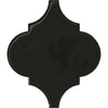 See American Olean - Playscapes Arabesque Wall Tile - Pitch Black PS71