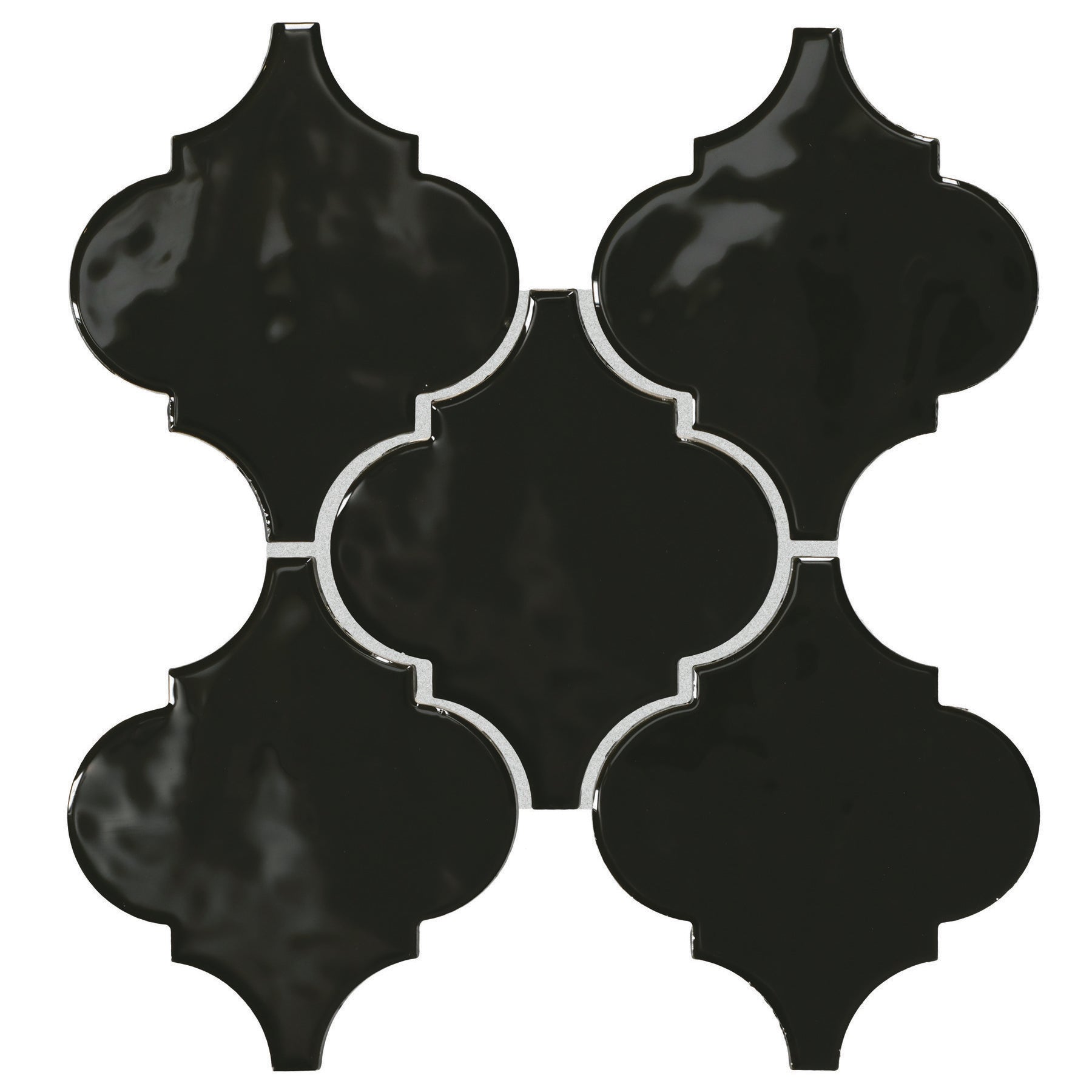 American Olean - Playscapes Arabesque Wall Tile - Pitch Black PS71