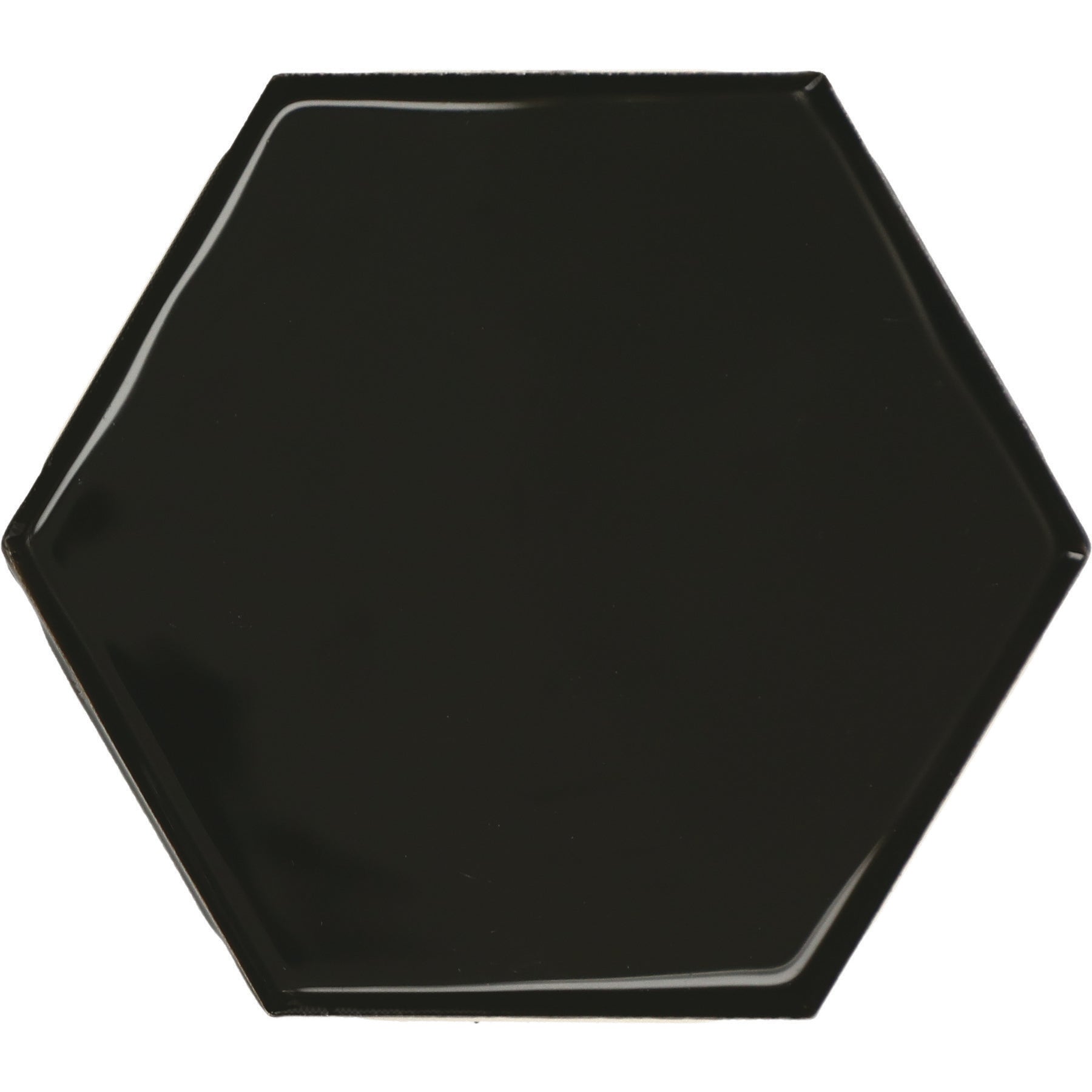 American Olean - Playscapes Hex Wall Tile - Pitch Black PS71