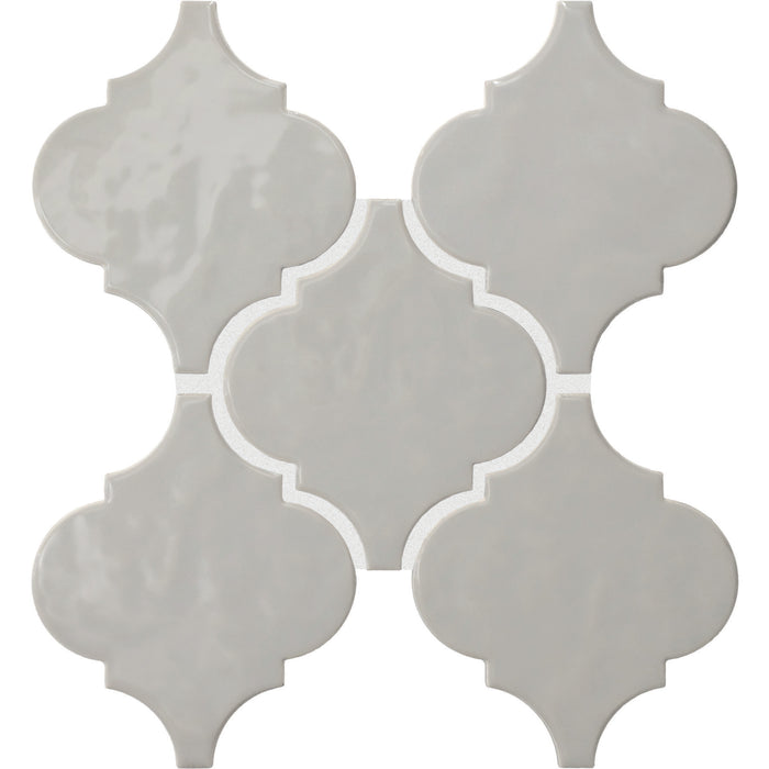 American Olean - Playscapes Arabesque Wall Tile - Silverside PS73