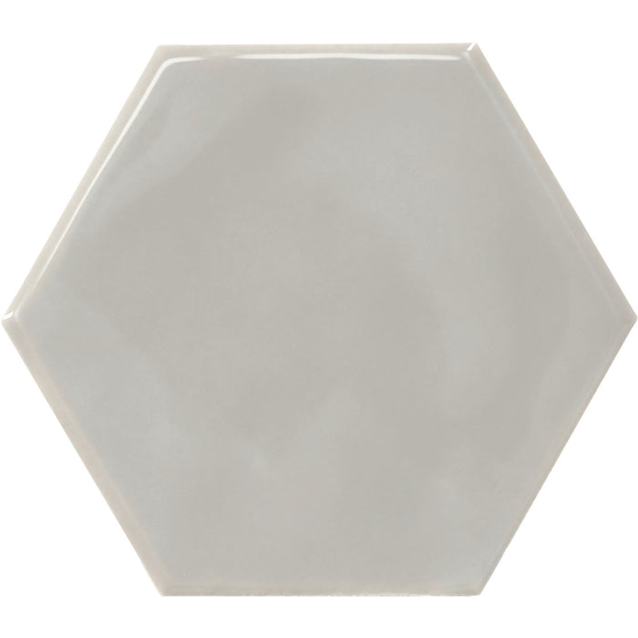 American Olean - Playscapes Hex Wall Tile - Silverside PS73