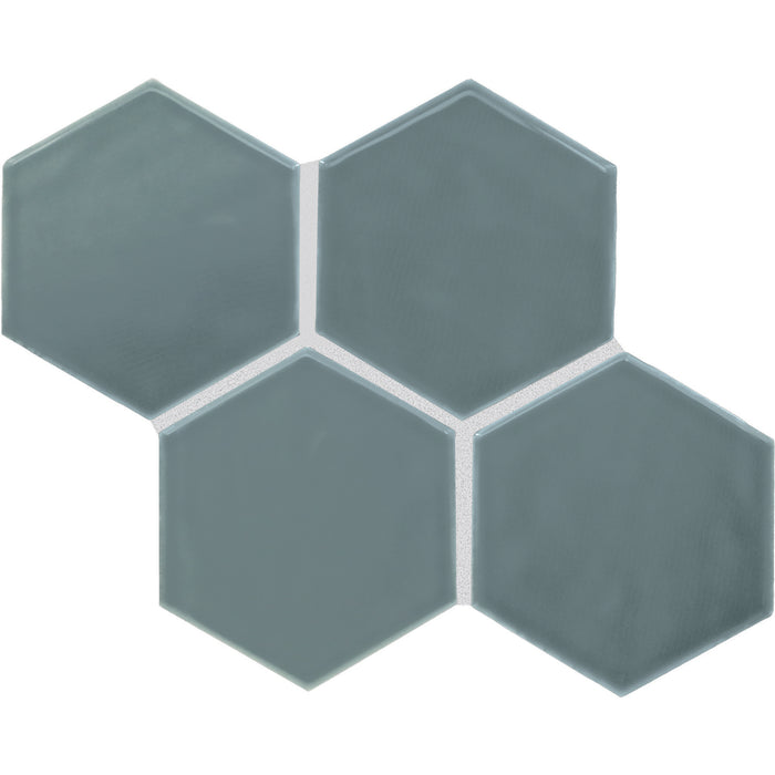 American Olean - Playscapes Hex Wall Tile - Sky PS74