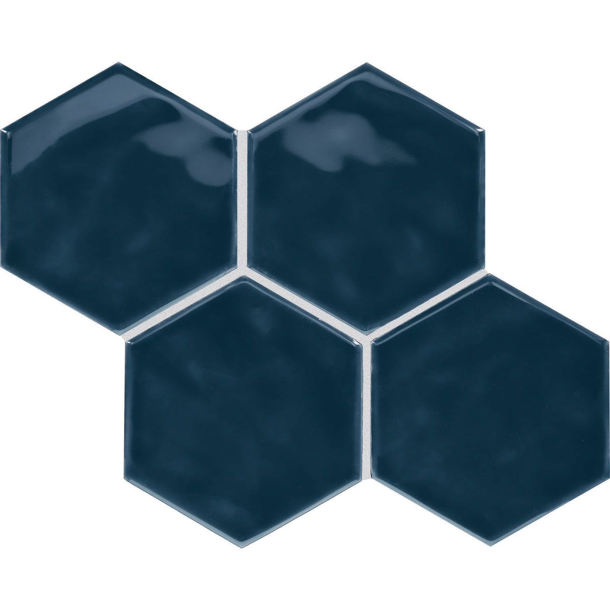 American Olean - Playscapes Hex Wall Tile - Midnight Blue PS76