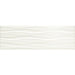American Olean Visual Impressions Wall Tile - Multi Wave - White