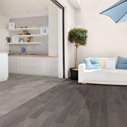 American Olean - Union 2" x 3" Modern Weave Mosaic - Black Nickel