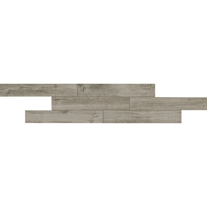 American Olean Creekwood 6 in. x 36 in. Porcelain Floor Tile - Ash River