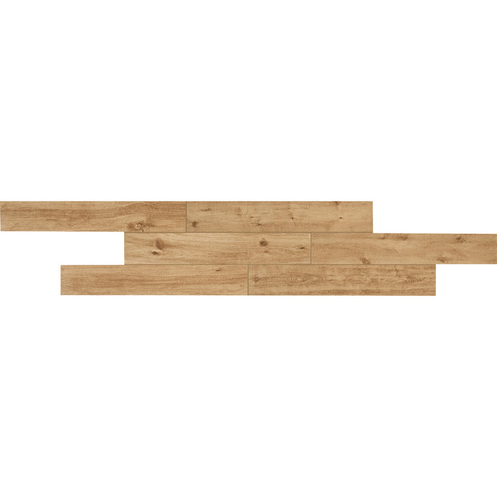 American Olean Creekwood 6 in. x 36 in. Porcelain Floor Tile - Maple Lake