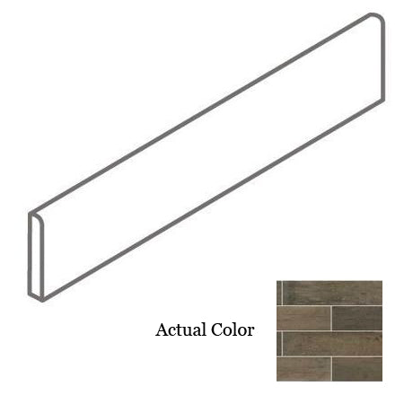 American Olean Historic Bridge Bullnose Tile - Old Hollow