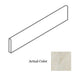 American Olean Mirasol 3 in. x 10 in. Ceramic Wall Bullnose - Silver Marble