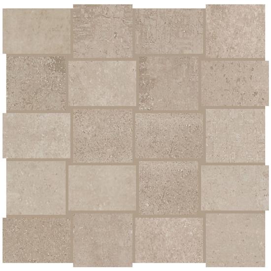 American Olean - Union 2" x 3" Modern Weave Mosaic - Weathered Beige