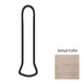 American Olean - Union 1" x 6" Cove Base Outcorner - Weathered Beige