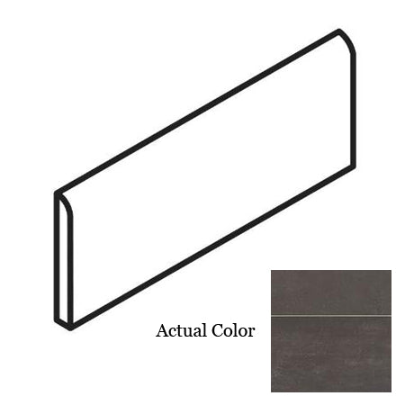 American Olean - Union 3" x 24" Floor Bullnose - Black Nickel