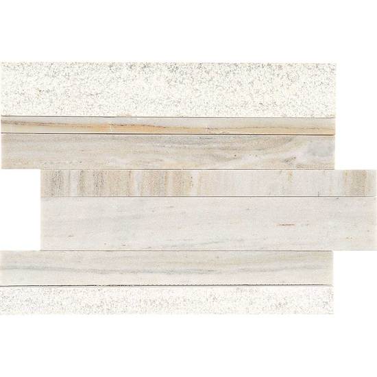 American Olean - Ascend Natural Stacked Stone Mosaic - Open Horizon