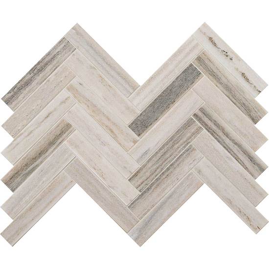 American Olean - Ascend Natural Stone Chevron Mosaic - Open Horizon