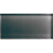 American Olean - Color Appeal 3 in. x 6 in. Glass Wall Tile - Charcoal Gray