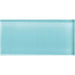 American Olean - Color Appeal 3 in. x 6 in. Glass Wall Tile - Fountain Blue