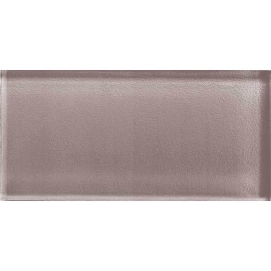 American Olean - Color Appeal 3 in. x 6 in. Glass Wall Tile - Orchid