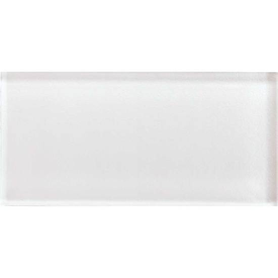 American Olean - Color Appeal 3 in. x 6 in. Glass Wall Tile - Pearl