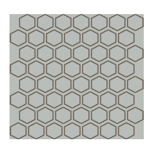 American Olean - Color Story 1.5 in. Glazed Ceramic Hexagon Mosaic - Matte Balance