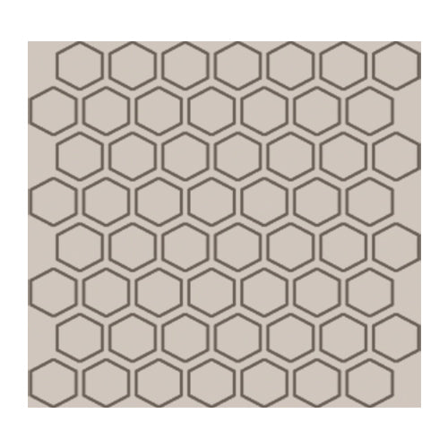 American Olean - Color Story 1.5 in. Glazed Ceramic Hexagon Mosaic - Stable Matte