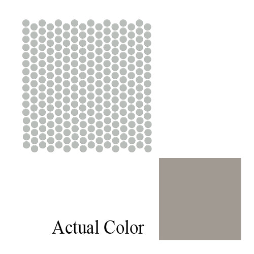 American Olean - Color Story Penny Round Glazed Ceramic Mosaic - Dependable
