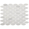 See American Olean - Ascend Natural Stone Leaf Mosaic - Candid Heather