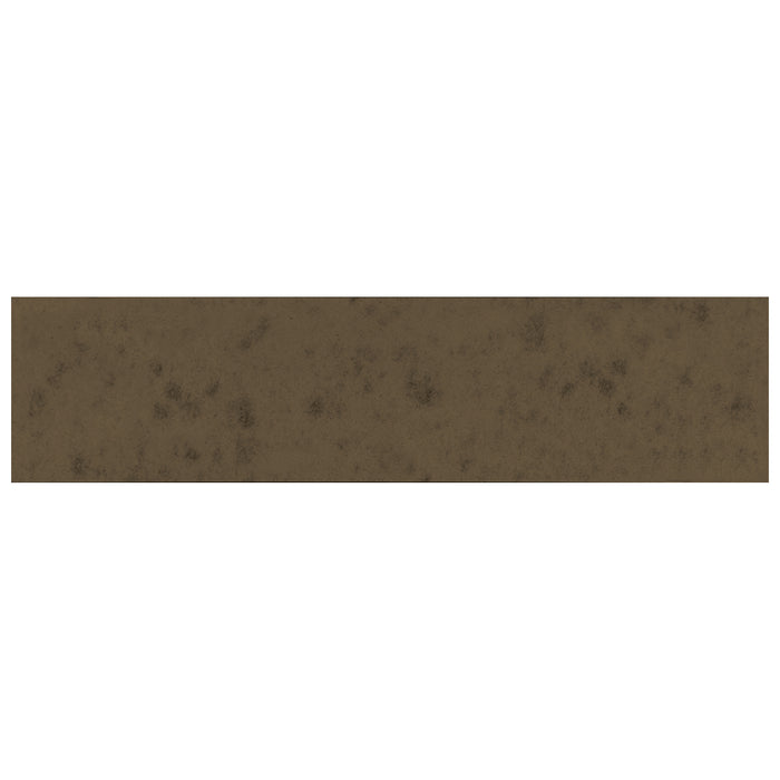 Anatolia - Obsidian - 3 in. x 12 in. Glass Wall Tile - Antique Bronze