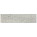 Anatolia - Obsidian - 3 in. x 12 in. Glass Wall Tile - Antique Silver
