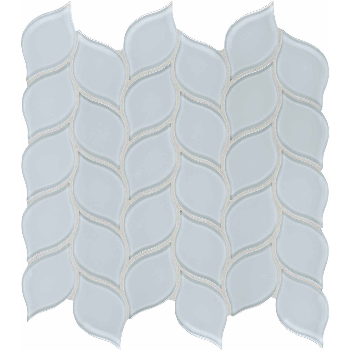 Anatolia - Element Glass Petal Mosaic - Skylight — Floorzz