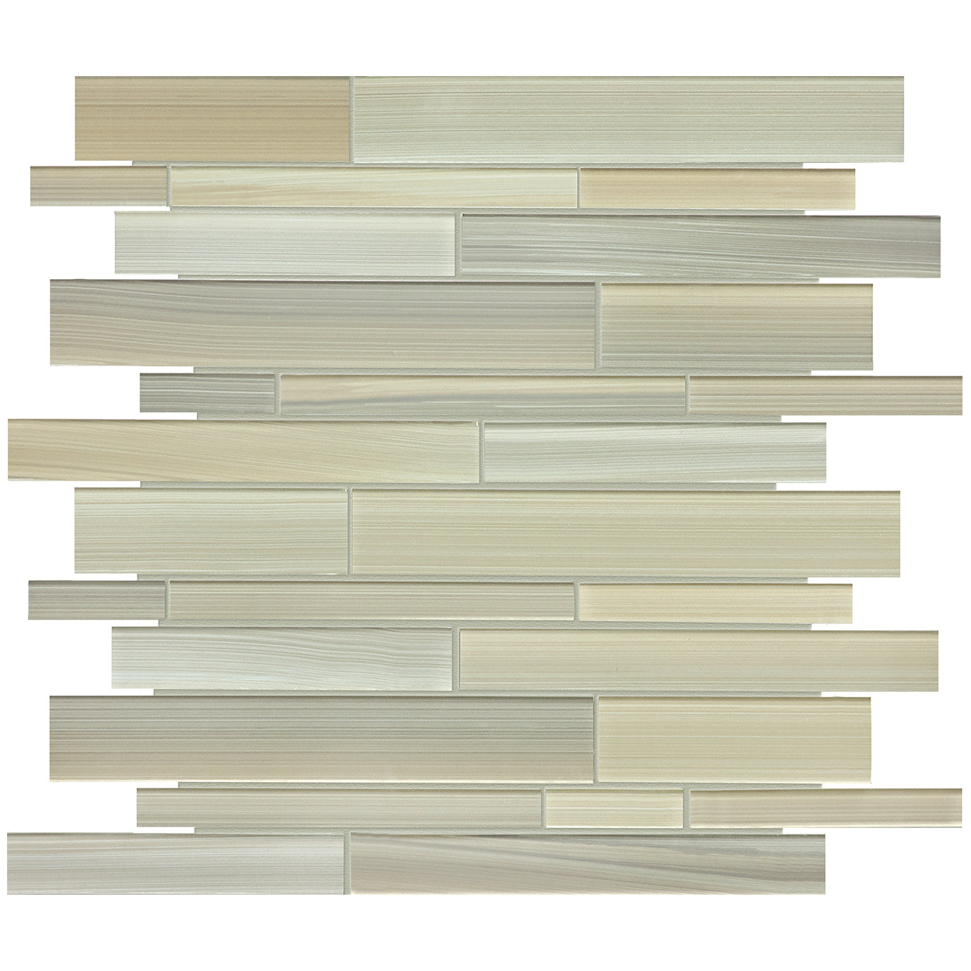 Anatolia - Fusion - Random Strip Glass Mosaic - Plantation