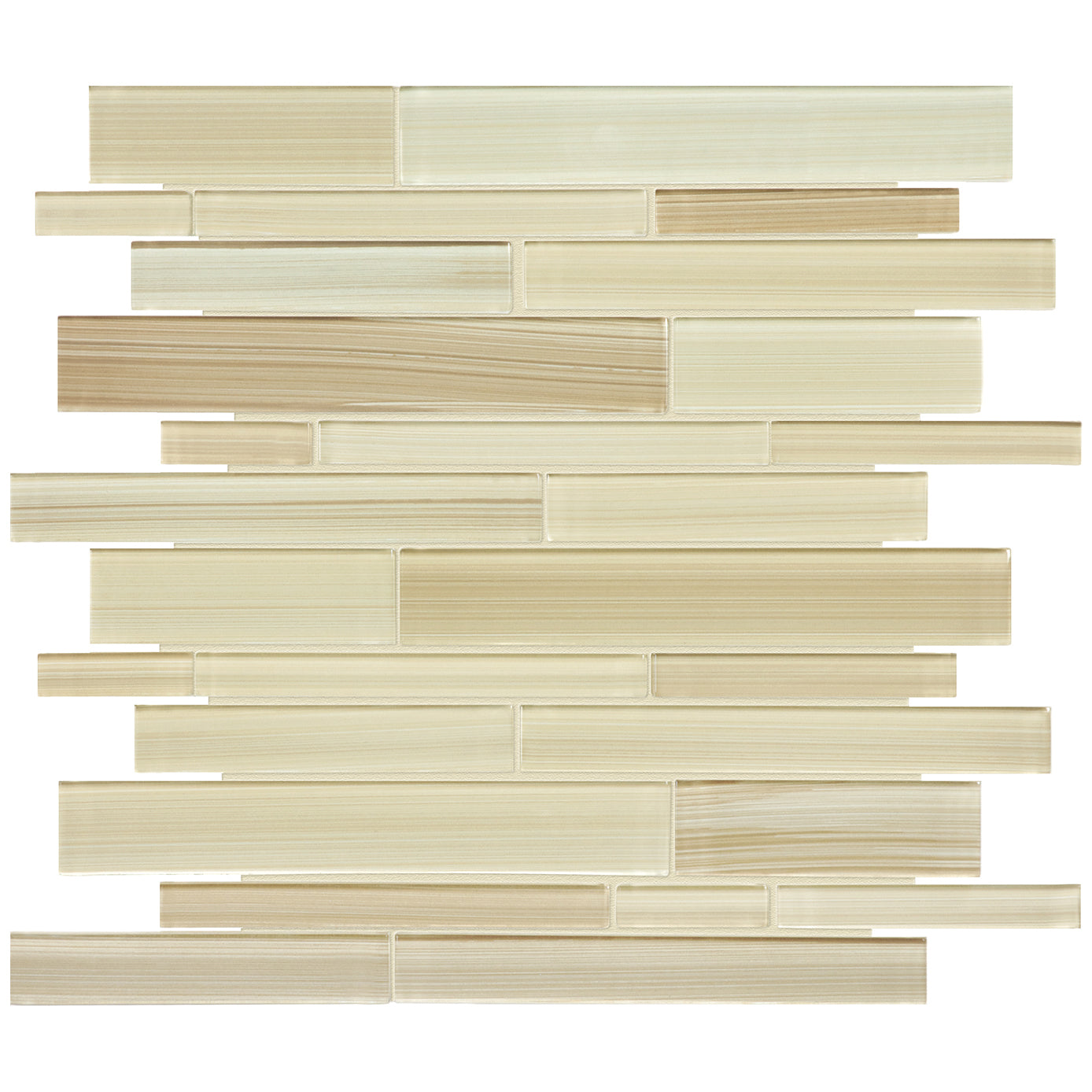 Anatolia - Fusion - Random Strip Glass Mosaic - Sand