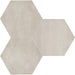 Anatolia - Form HD 7 in. x 8 in. Hexagon Porcelain Tile - Sand