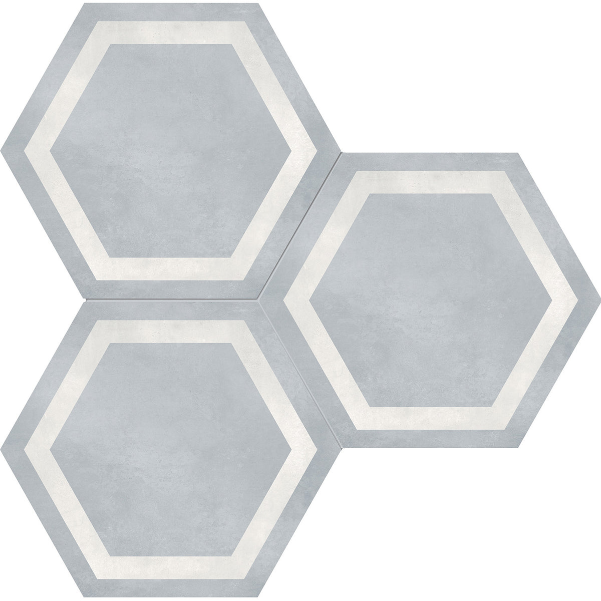 colon　0102 ♡ Anatolia - Form HD 7 in. x 8 in. Hexagon Frame Porcelain Tile