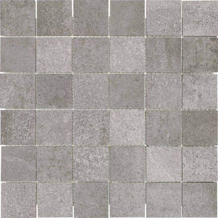 Anatolia - Industria HD Porcelain 2 in. x 2 in. Mosaic - Chromium