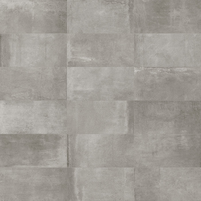 Anatolia - Industria HD Porcelain 12 in. x 24 in. Tile - Chromium Variation