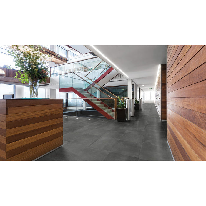 Anatolia - Industria HD Porcelain Tile - Graphite Room