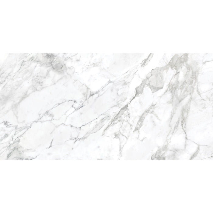 Anatolia - La Marca Glazed Porcelain 24 in. x 48 in. Honed Tile - Arabescato